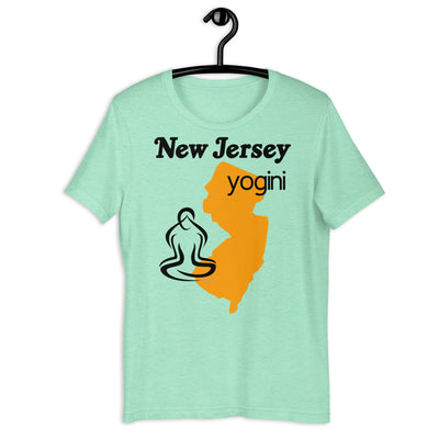 New Jersey Map Yogini Light Shirt