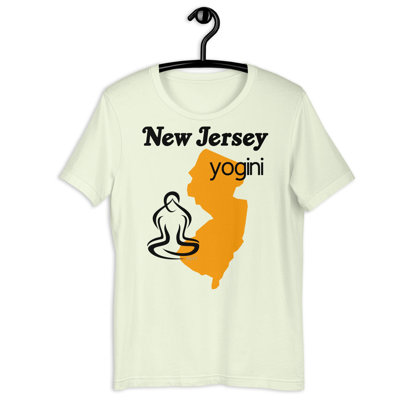 New Jersey Map Yogini Light Shirt