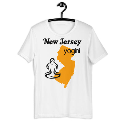 New Jersey Map Yogini Light Shirt