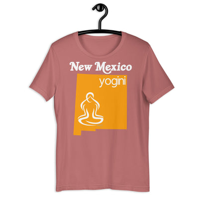 New Mexico Map Yogini Dark Shirt