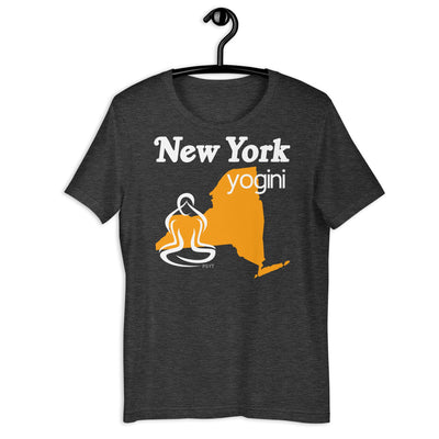 New York Map Yogini Dark Shirt