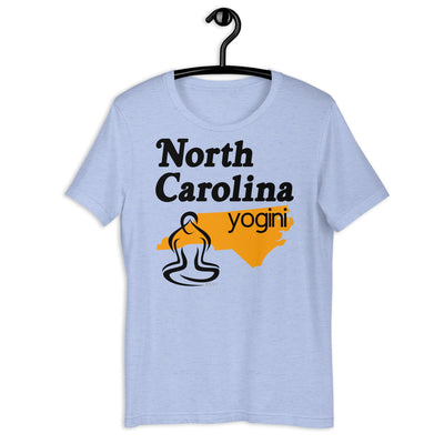 North Carolina Map Yogini Light Shirt