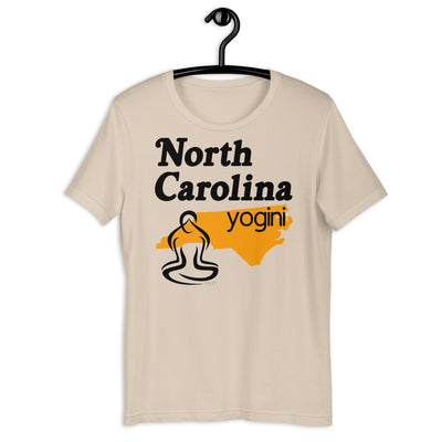 North Carolina Map Yogini Light Shirt