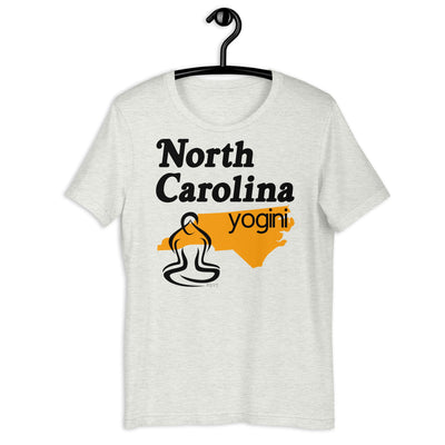 North Carolina Map Yogini Light Shirt