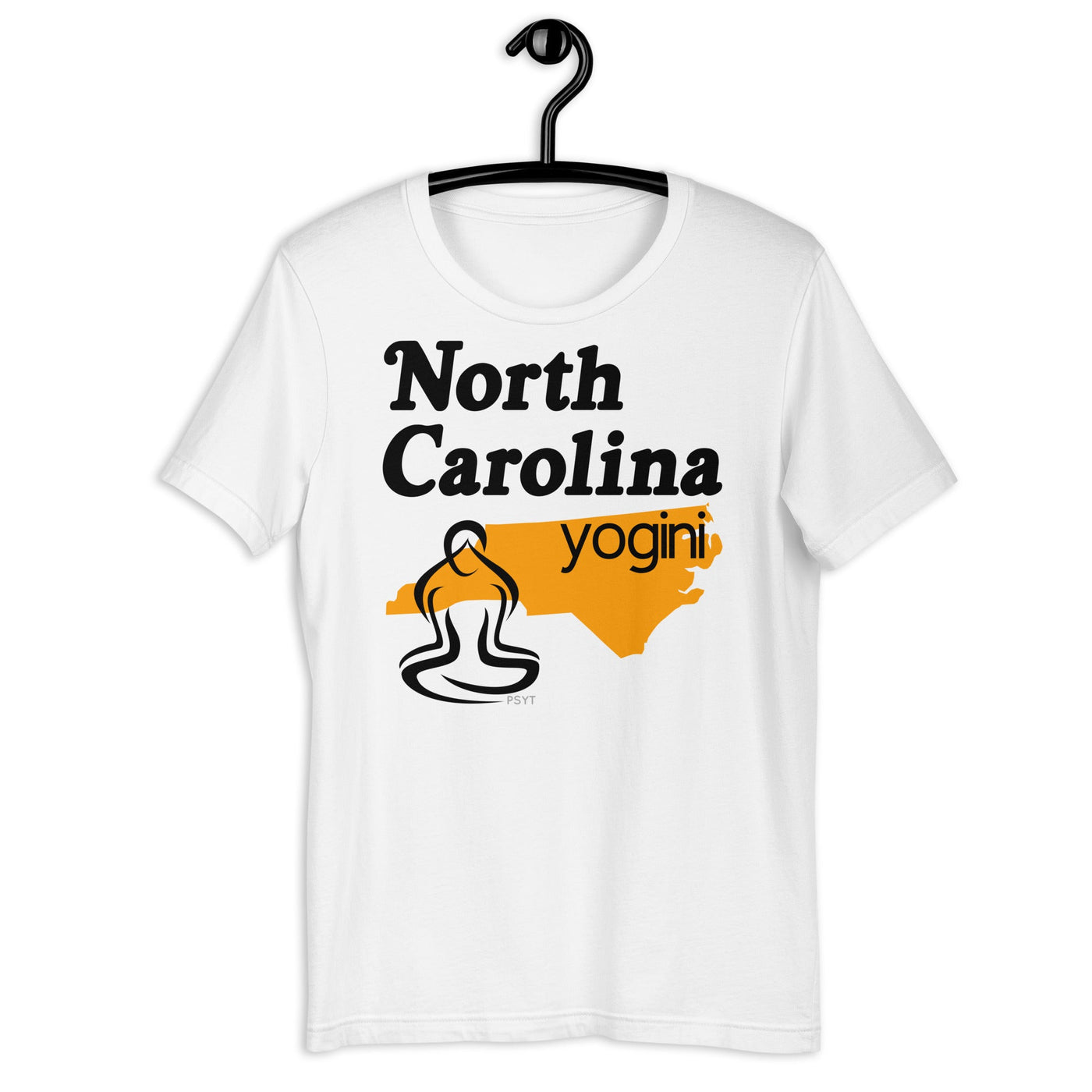 North Carolina Map Yogini Light Shirt