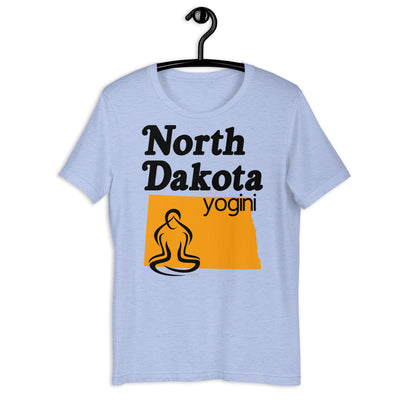 North Dakota Map Yogini Light Shirt