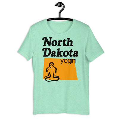 North Dakota Map Yogini Light Shirt