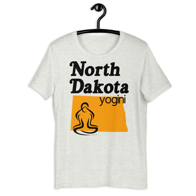 North Dakota Map Yogini Light Shirt