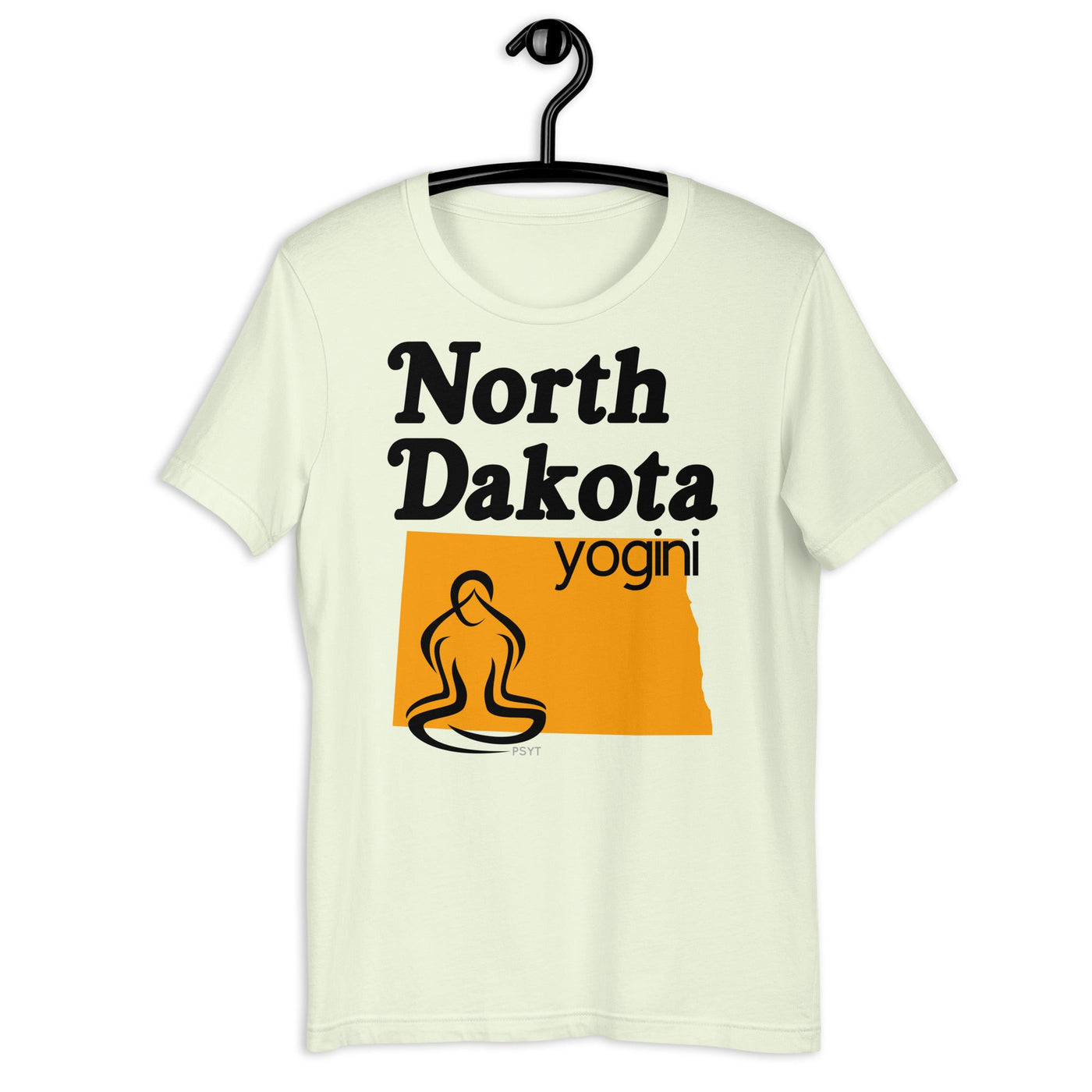 North Dakota Map Yogini Light Shirt