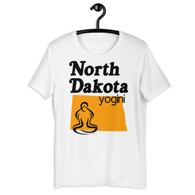 North Dakota Map Yogini Light Shirt