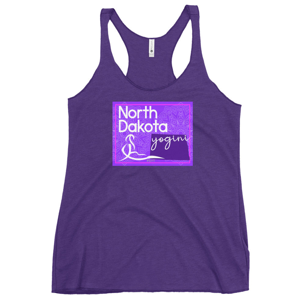 North Dakota Yogini Mandala Tank Top