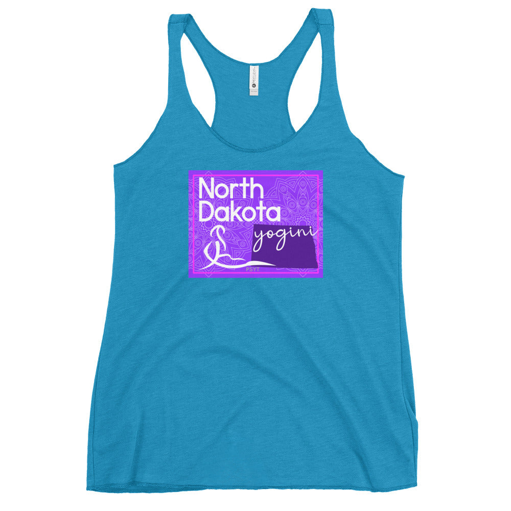 North Dakota Yogini Mandala Tank Top