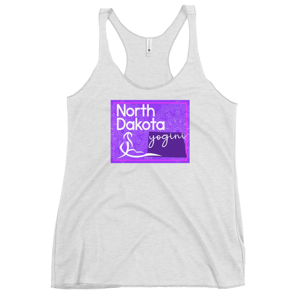 North Dakota Yogini Mandala Tank Top