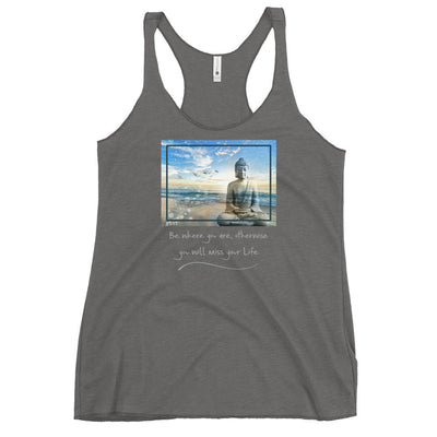 Ocean Buddha Quote Tank Top