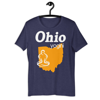 Ohio Map Yogini Dark Shirt