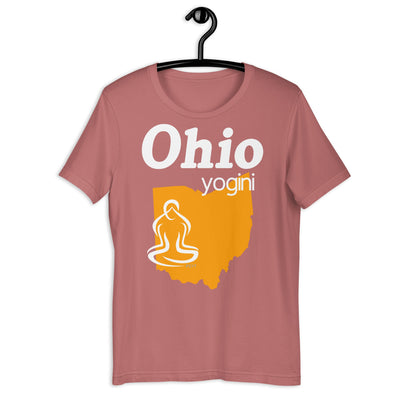 Ohio Map Yogini Dark Shirt