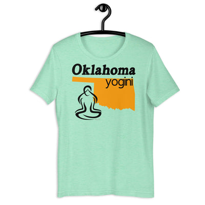 Oklahoma Map Yogini Light Shirt