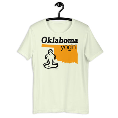 Oklahoma Map Yogini Light Shirt