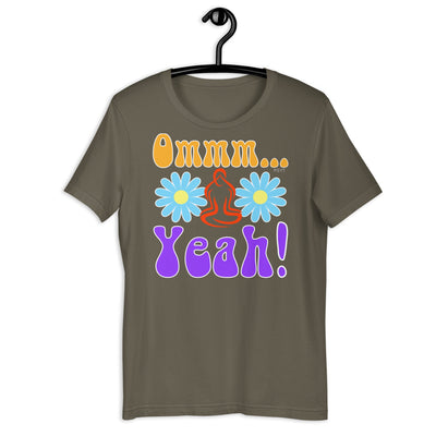 Om Yeah Retro Groovy Shirt