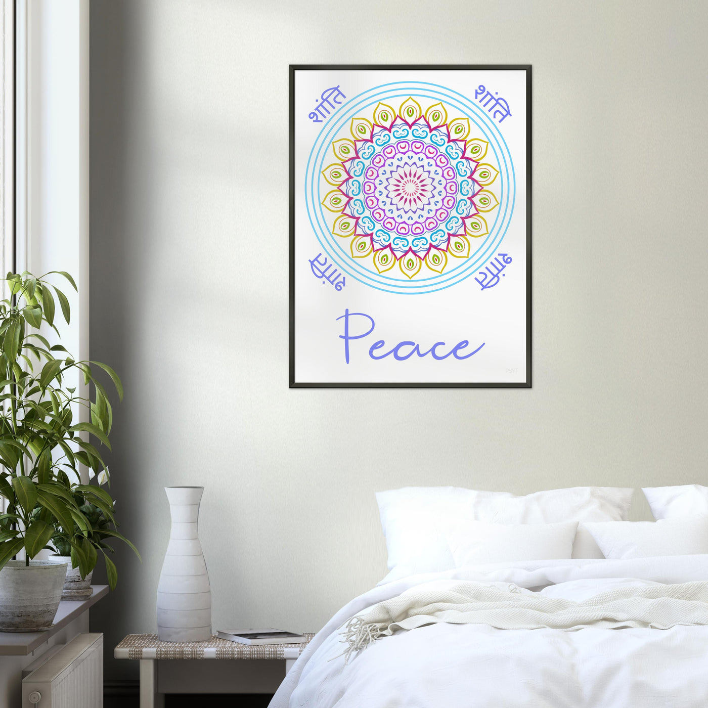 Peace - Inspirational Series 1 Metal Frame