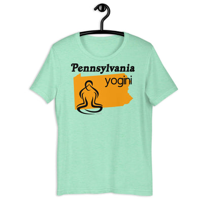 Pennsylvania Map Yogini Light Shirt