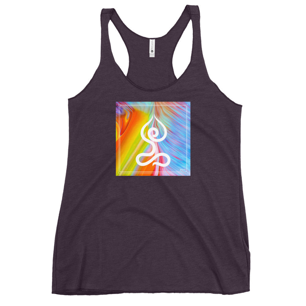 Psychedelic Lotus Pose Tank Top