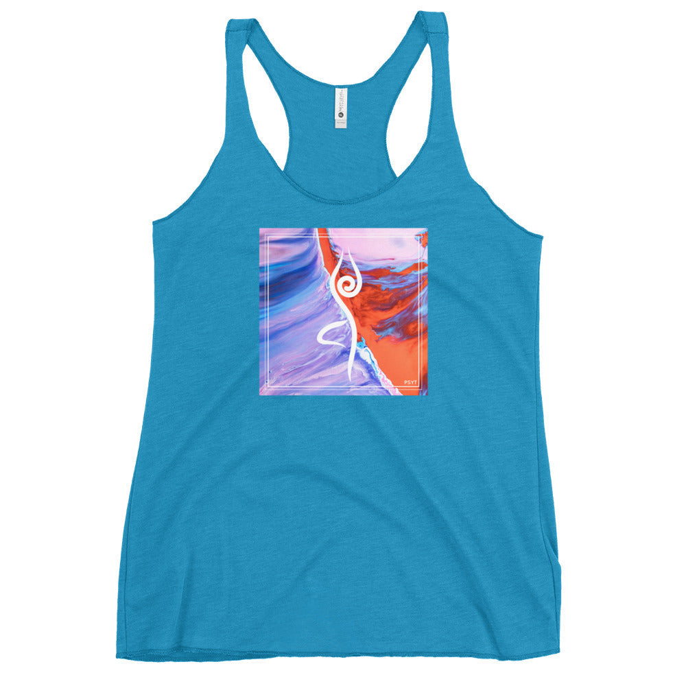 Psychedelic Tree Pose Tank Top