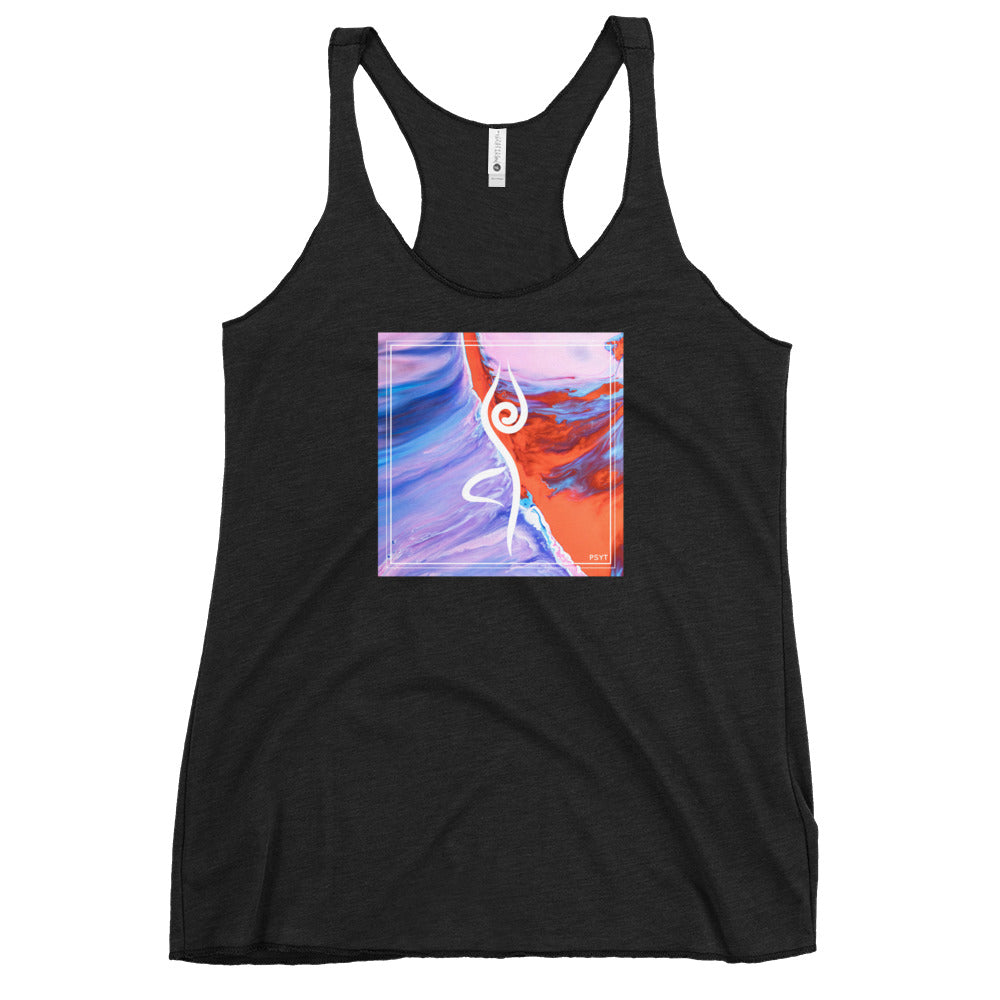 Psychedelic Tree Pose Tank Top