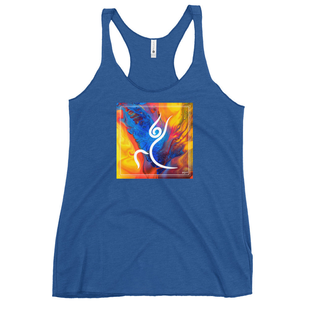 Psychedelic Warrior Pose Tank Top