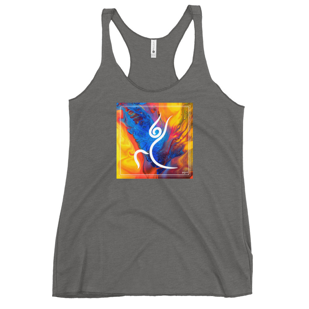 Psychedelic Warrior Pose Tank Top