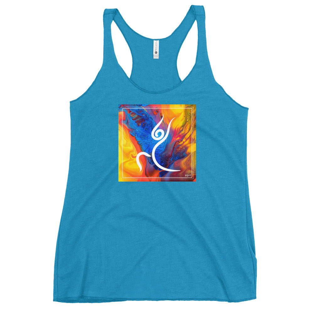 Psychedelic Warrior Pose Tank Top