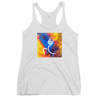 Psychedelic Warrior Pose Tank Top