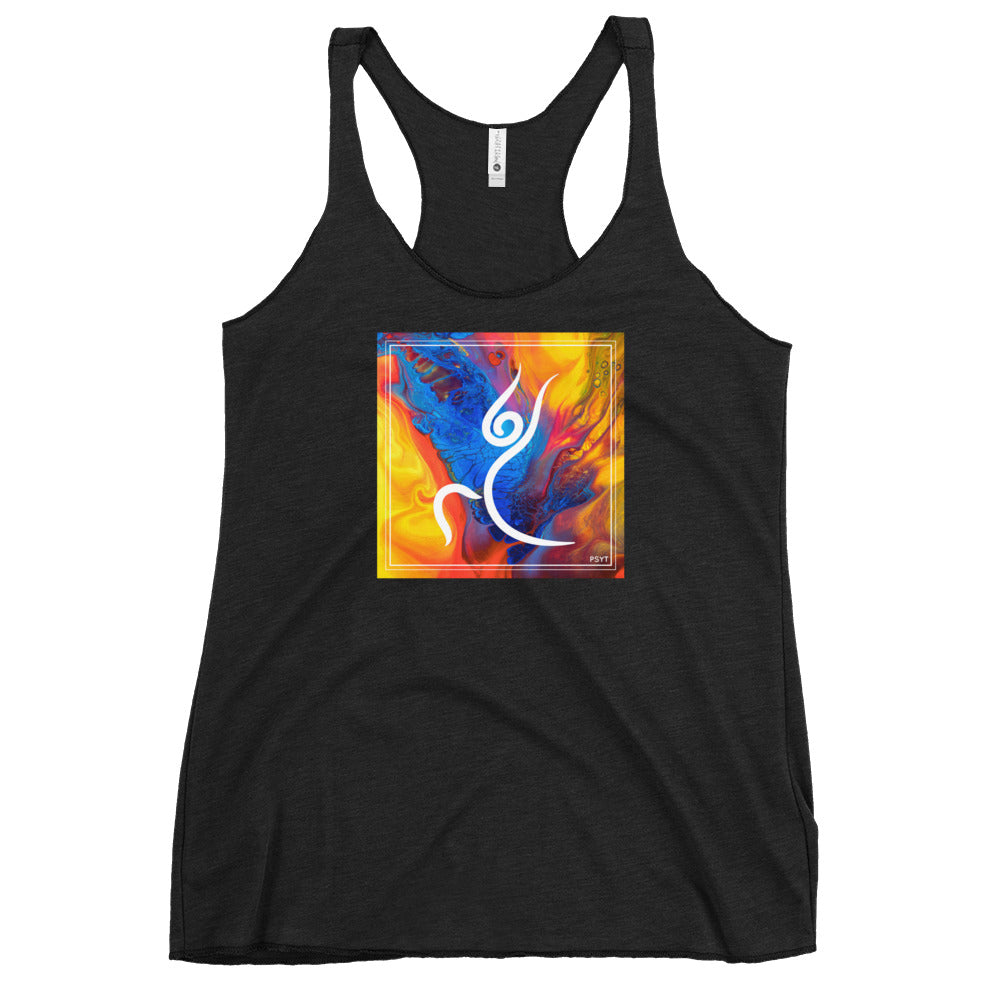 Psychedelic Warrior Pose Tank Top