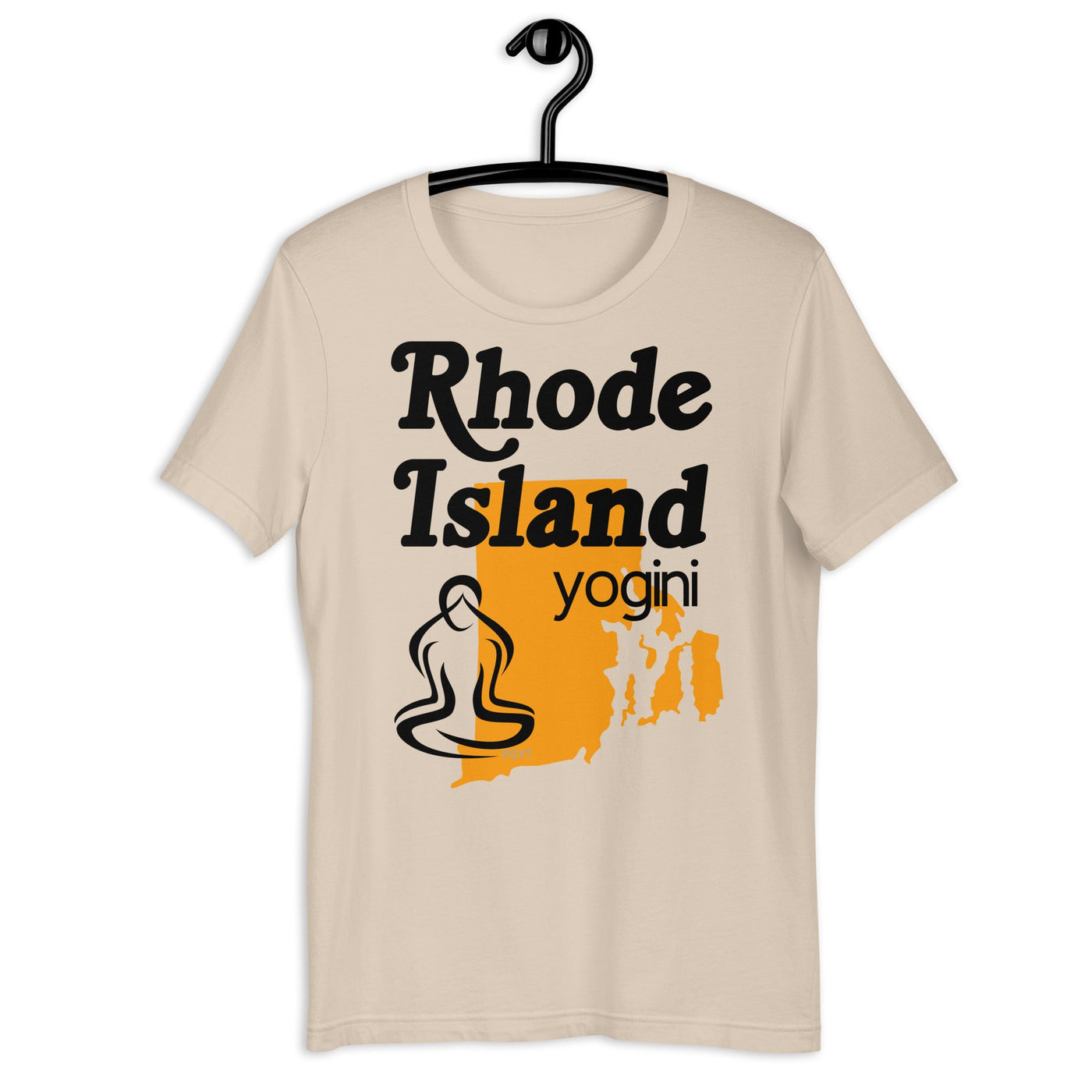 Rhode Island Map Yogini Light Shirt