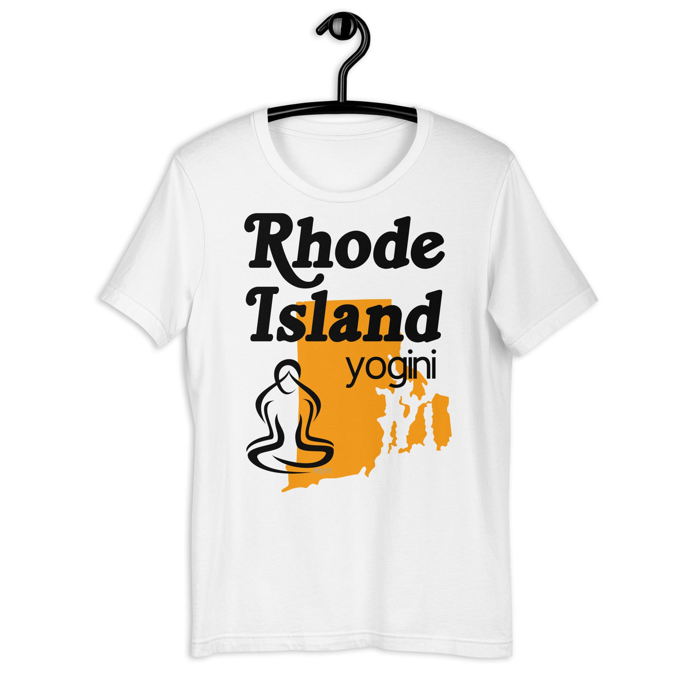 Rhode Island Map Yogini Light Shirt