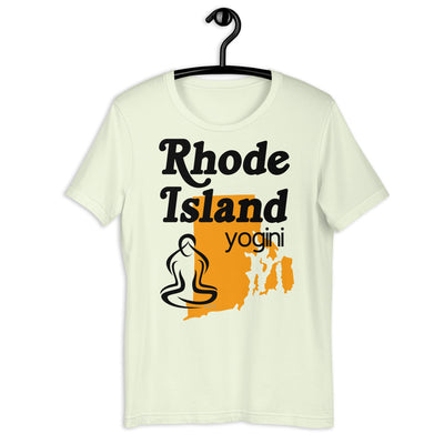 Rhode Island Map Yogini Light Shirt