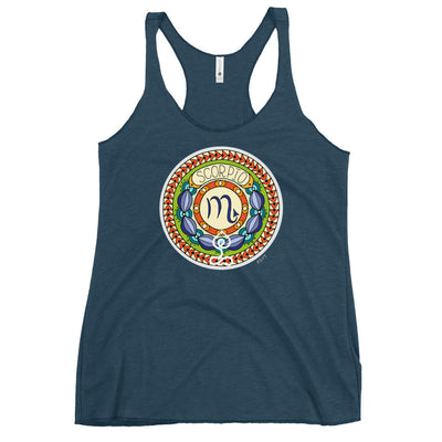 Scorpio Yogastrology Racerback Tank Top