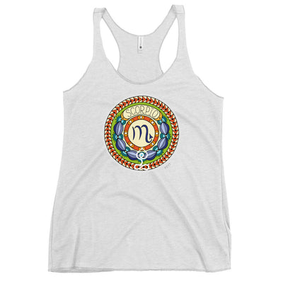 Scorpio Yogastrology Racerback Tank Top