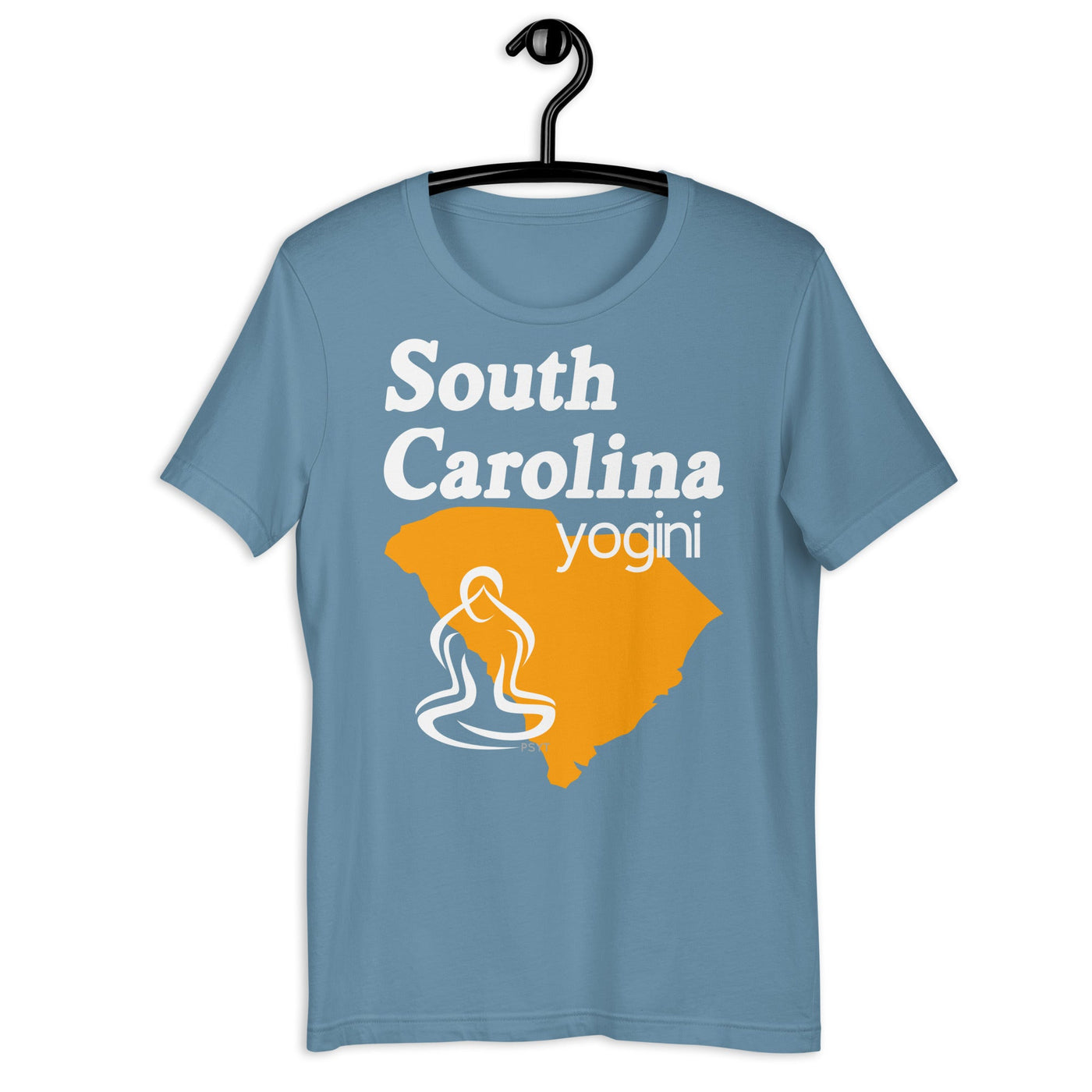 South Carolina Map Yogini Dark Shirt