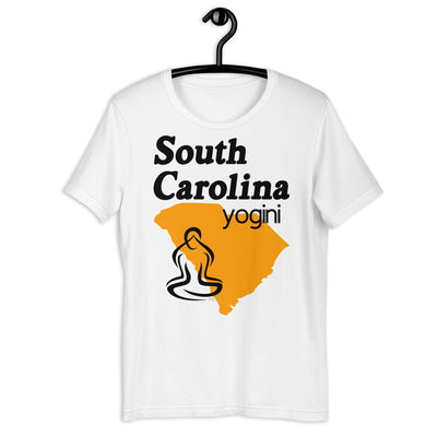 South Carolina Map Yogini Light Shirt