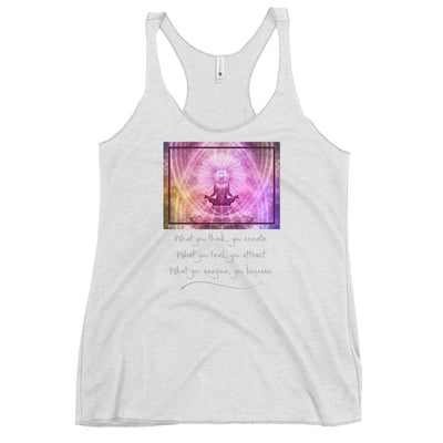 Space Time Buddha Quote Tank Top