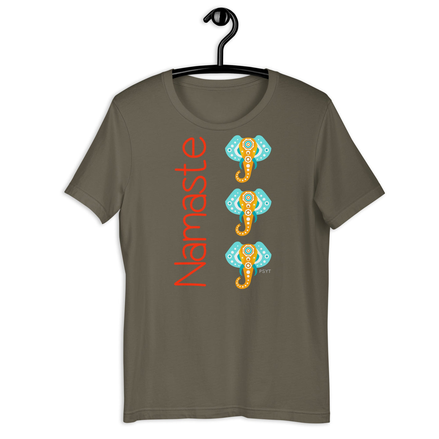 Stacked Elephants Namaste Shirt