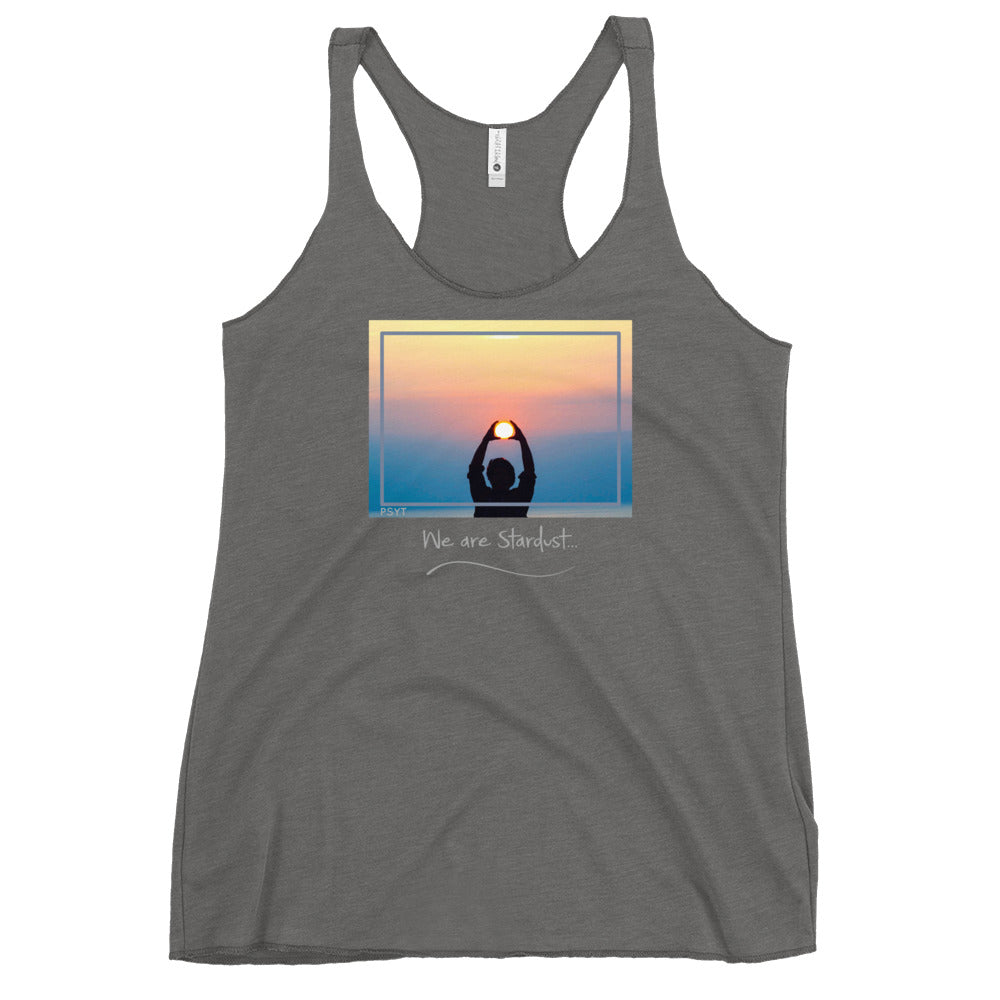 Stardust Meditation Quote Tank Top