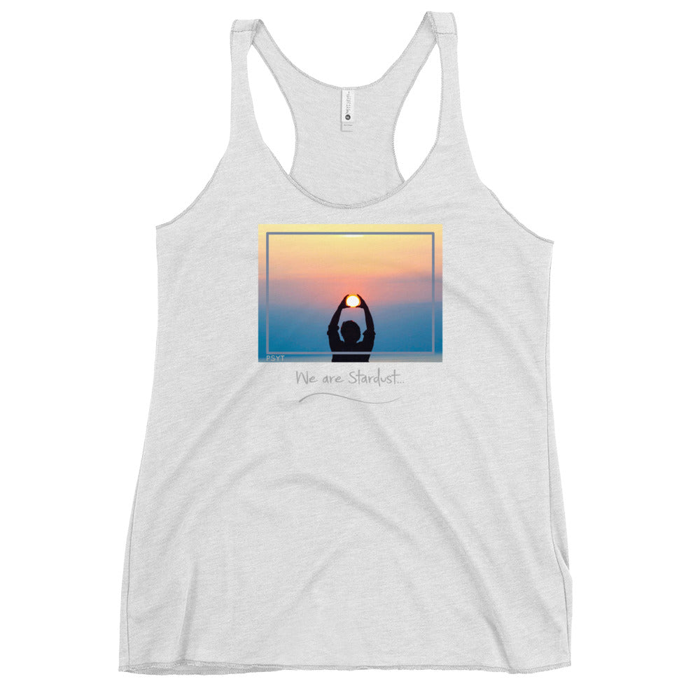 Stardust Meditation Quote Tank Top