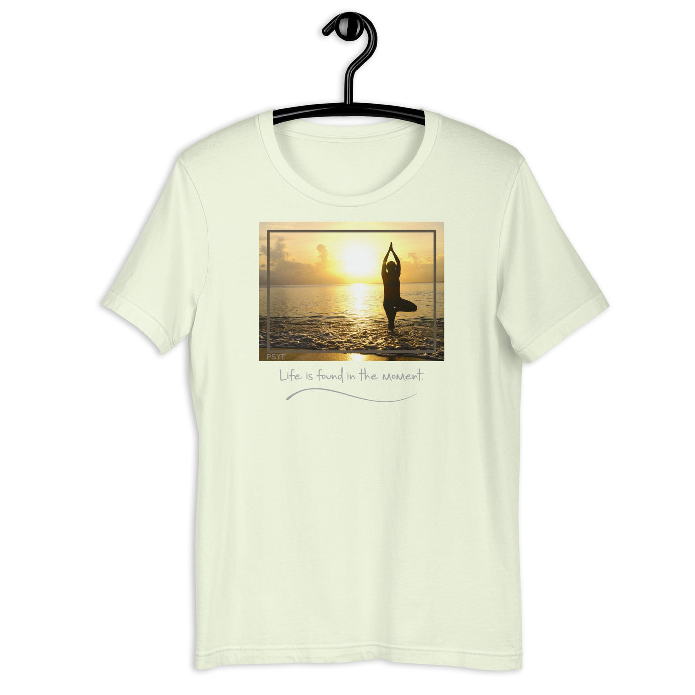 Sunrise Tree Pose Quote Shirt