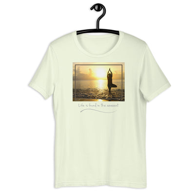 Sunrise Tree Pose Quote Shirt