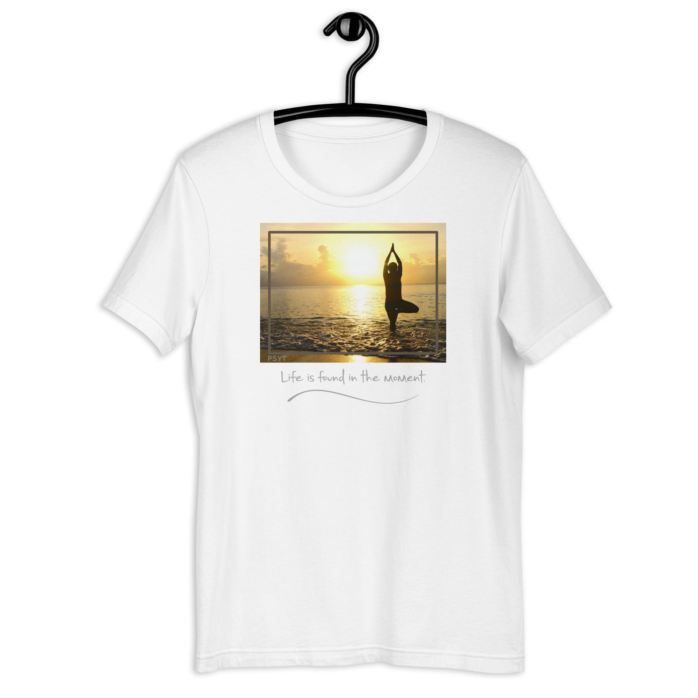 Sunrise Tree Pose Quote Shirt