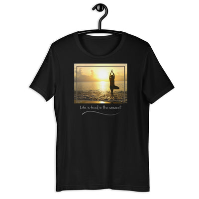 Sunrise Tree Pose Quote Shirt