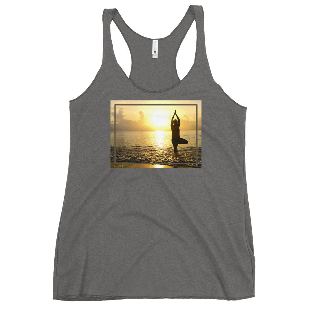 Sunrise Tree Pose Tank Top