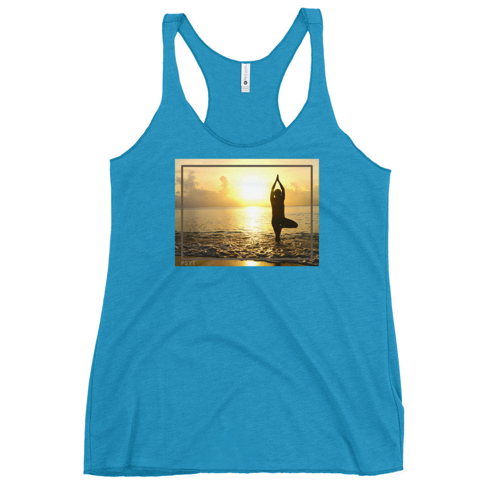 Sunrise Tree Pose Tank Top